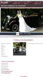 Mobile Screenshot of oldtimer-hochzeitsfahrt.de